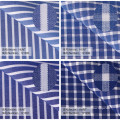 Tissu de spandex de coton pour la chemise habillée des hommes fournisseur chinois
